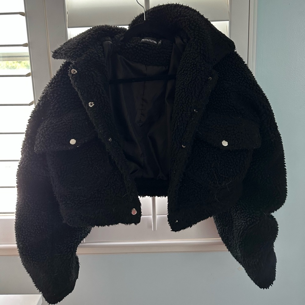 Pretty little thing cropped jacket